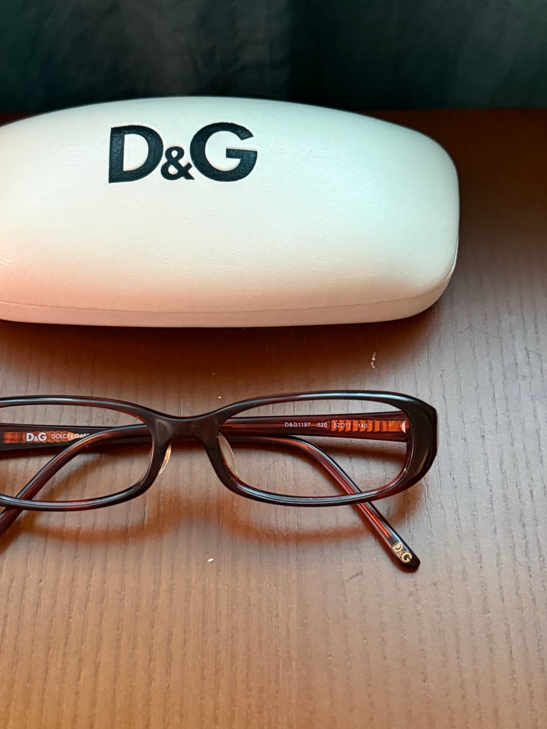 D&G 브라운 테 안경 상품이미지3