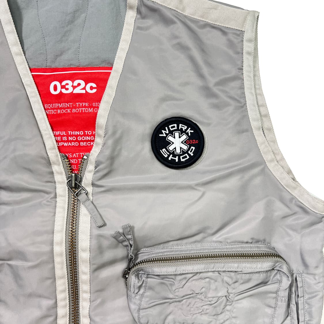 032c Cosmic Workshop Logo Vest (M)  상품이미지4