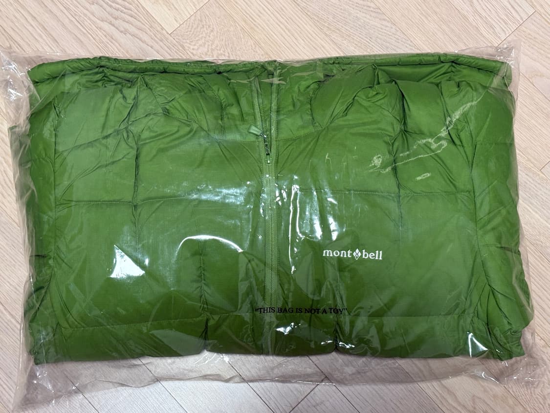 [XL] 몽벨 US 네이지 다운 파카 그린 새상품 _ 미국판 상품이미지3