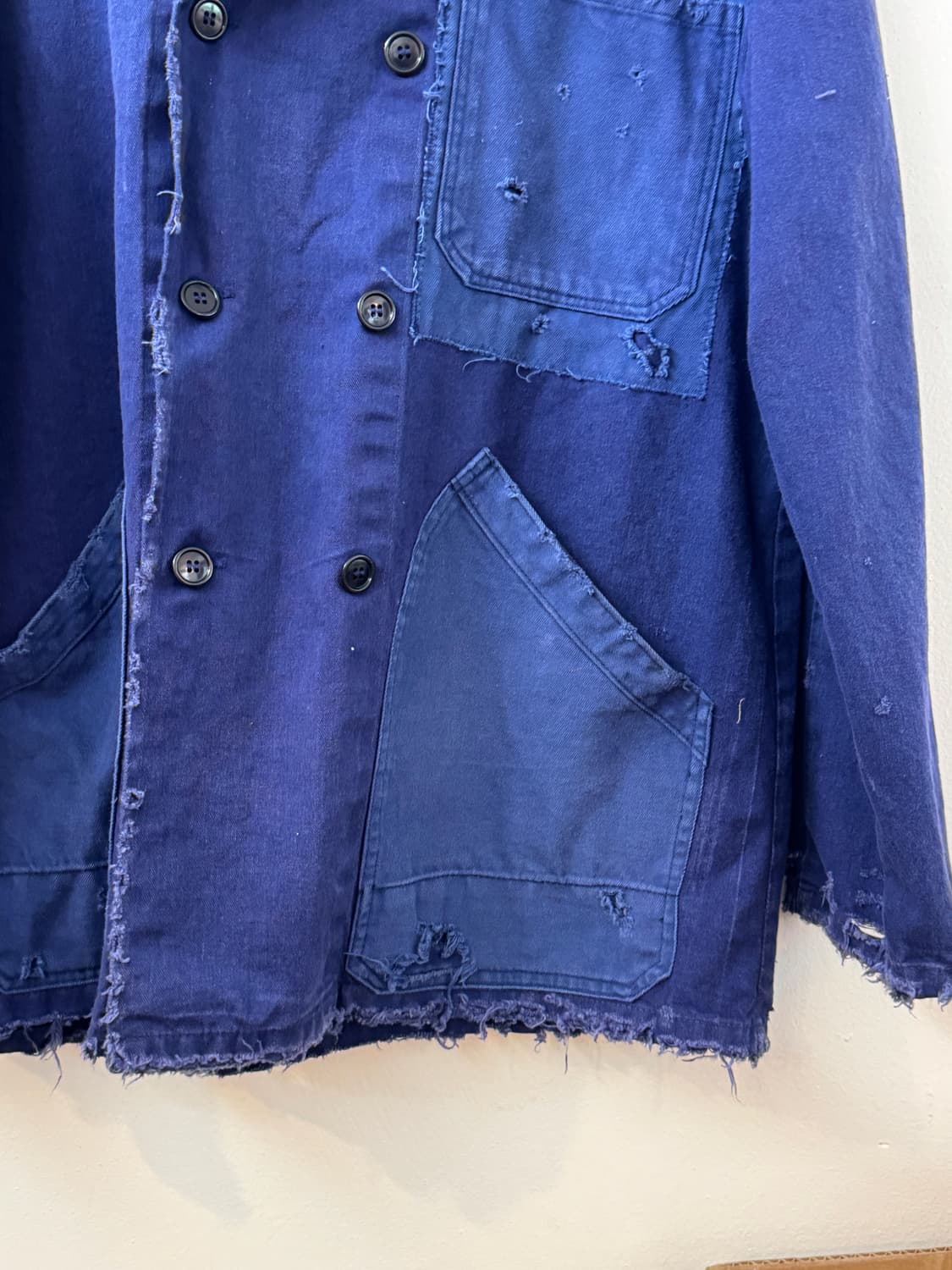 70-80s french double breasted wrok jacke 상품이미지5