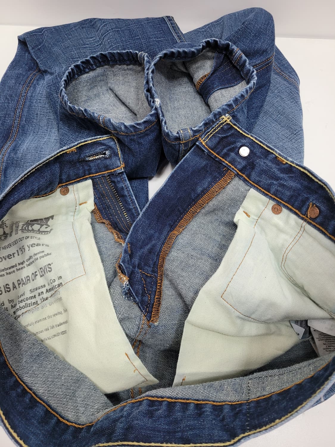 LEVI'S 리바이스 505 레귤러 스트레이트핏 데님 청바지 / 남 30 상품이미지7