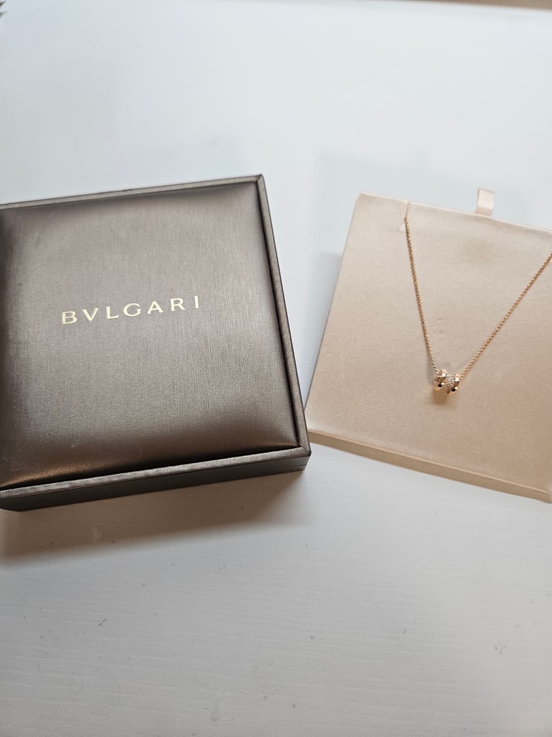 불가리 미니 파베 비제로원 로즈골드 상품이미지1