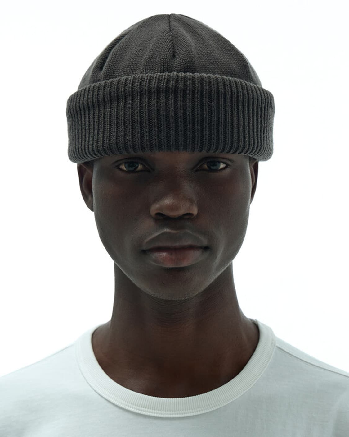 모이프 유니폼 비니 차콜 상품이미지1