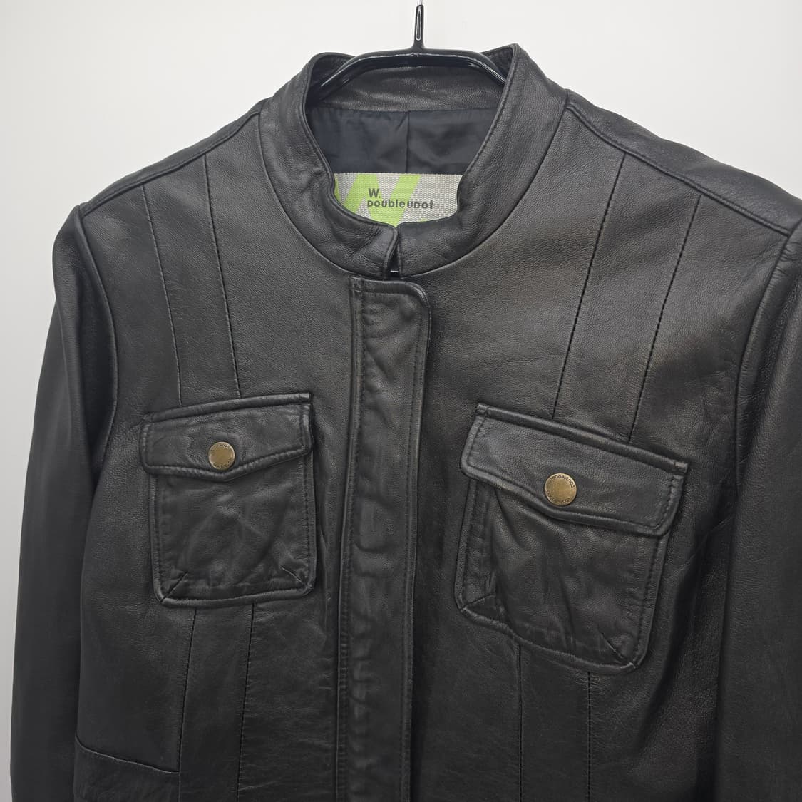 W. doubleu dot 양가죽 여성 자켓 S 상품이미지3