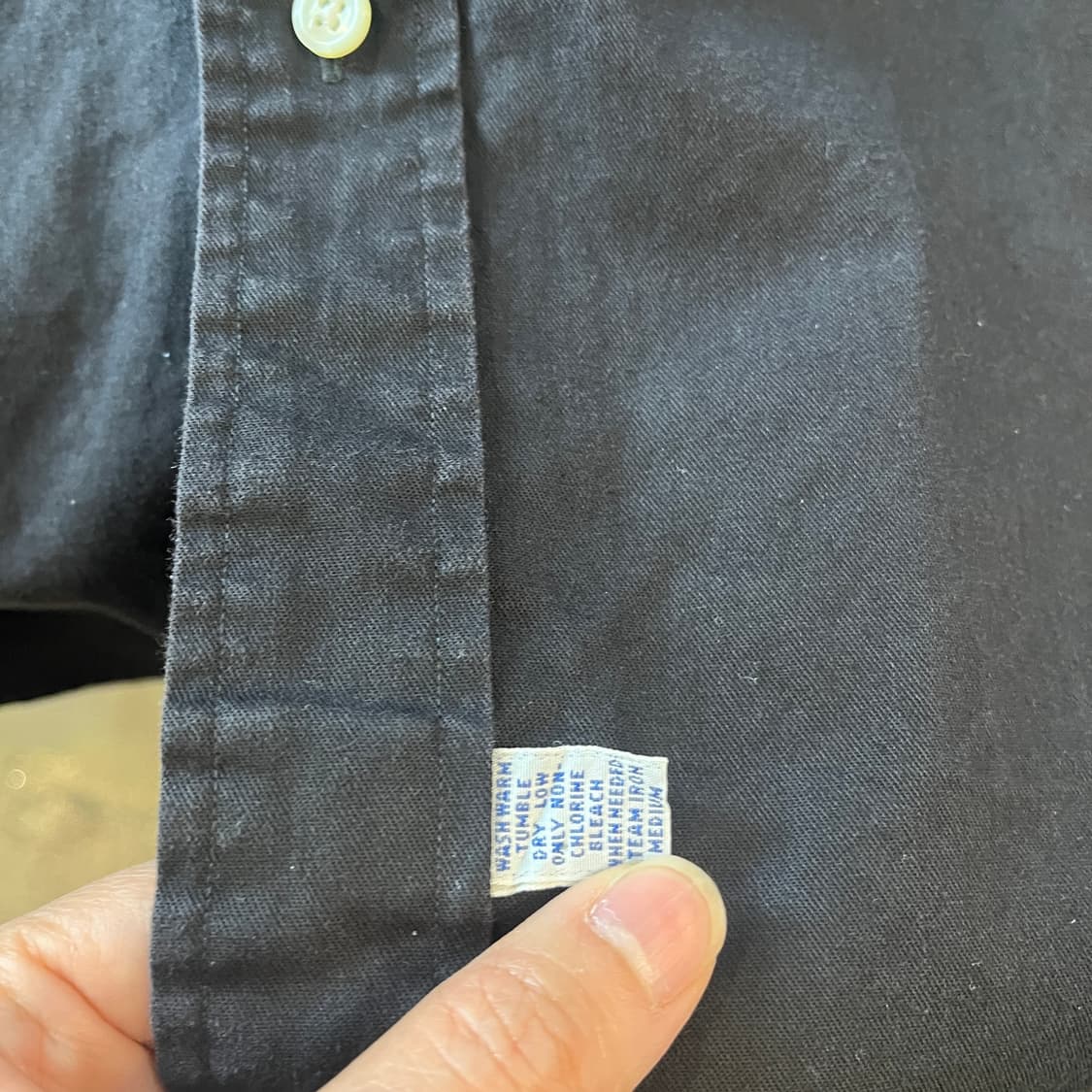 폴로 블랙 셔츠 상품이미지5