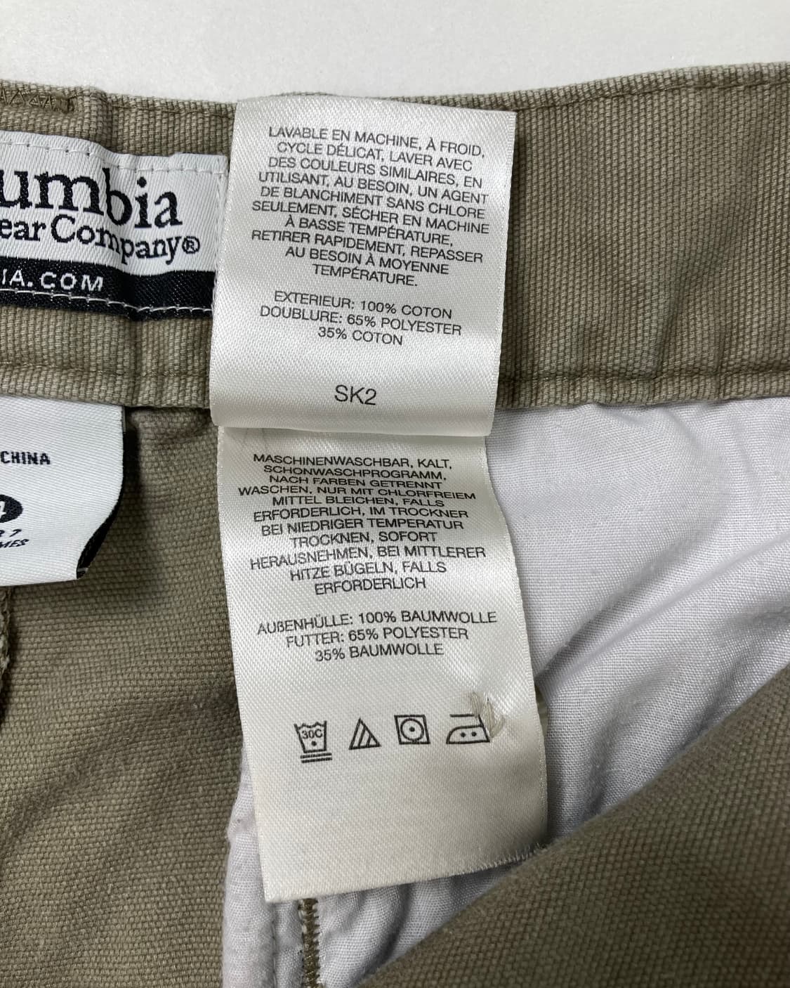 00s Columbia Cargo Shorts (golden khaki) 상품이미지4