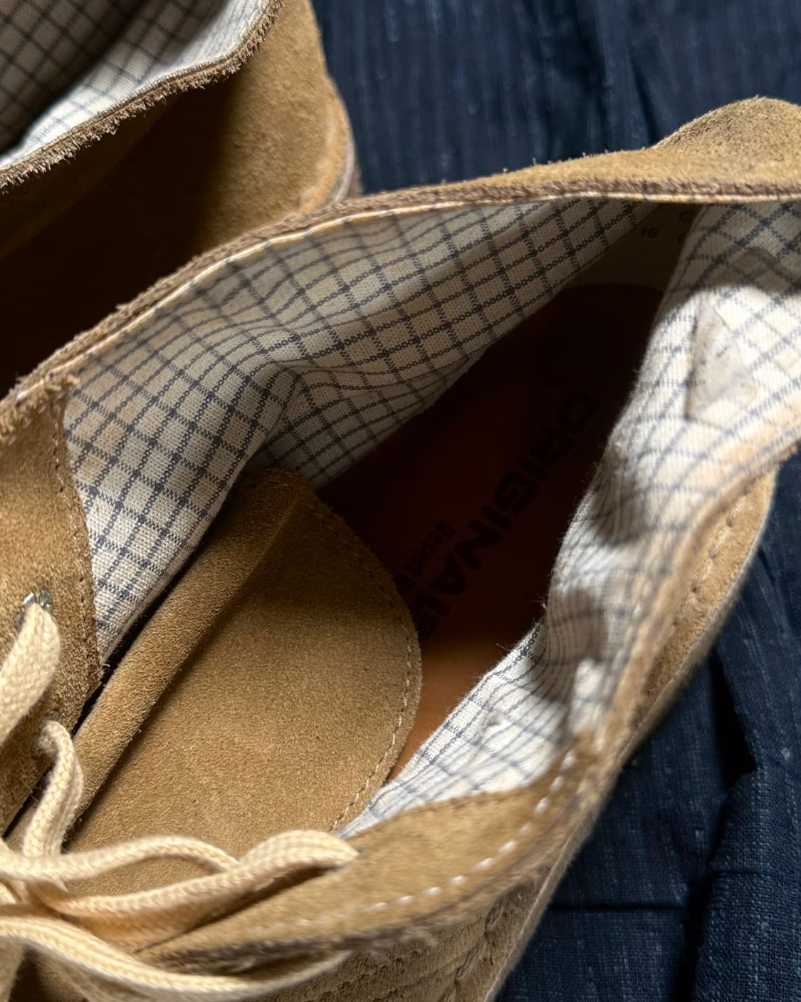 클락스 오리지널 데저트 부츠 US8.5(W) 상품이미지5