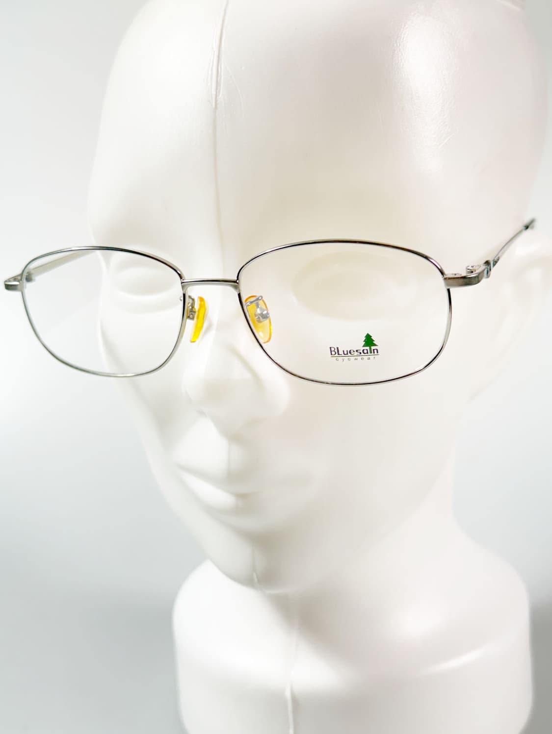 90s BLUESAIN 실버 슬림 스퀘어 메탈 빈티지 안경 상품이미지8