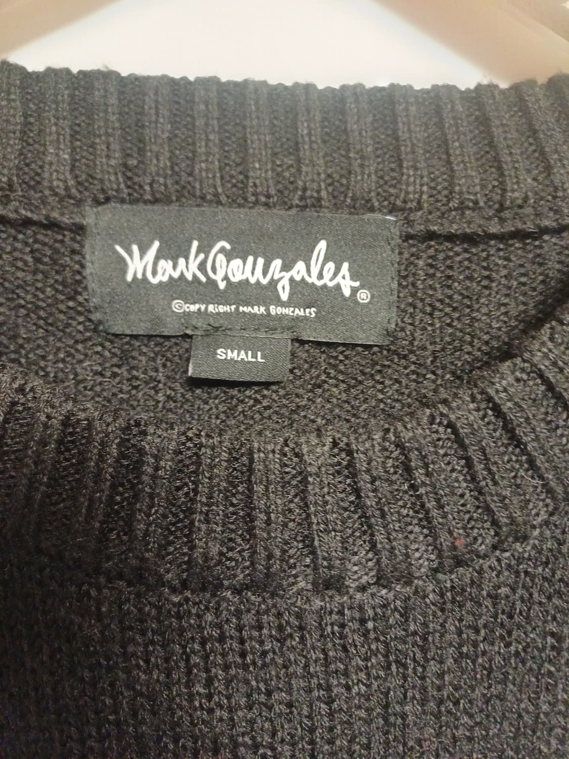 마크곤잘레스 유령 로고 오버핏 니트 상품이미지4