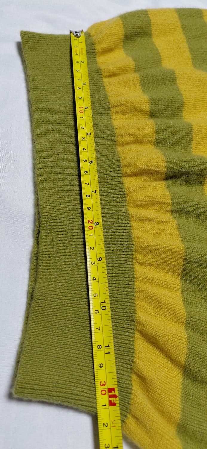 일본 골프웨어 ZOY 스트라이프 니트 M (무료배송) 상품이미지10