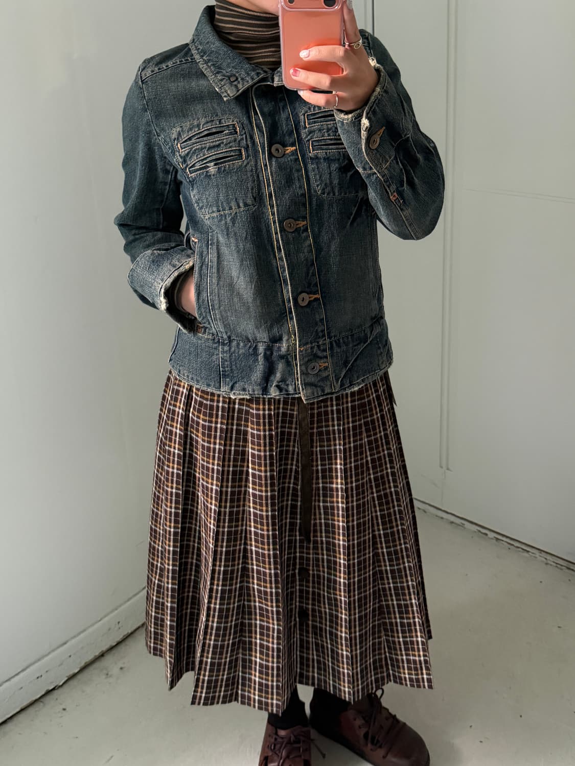 일본빈티지 블루블루 빈티지 데님자켓 상품이미지1