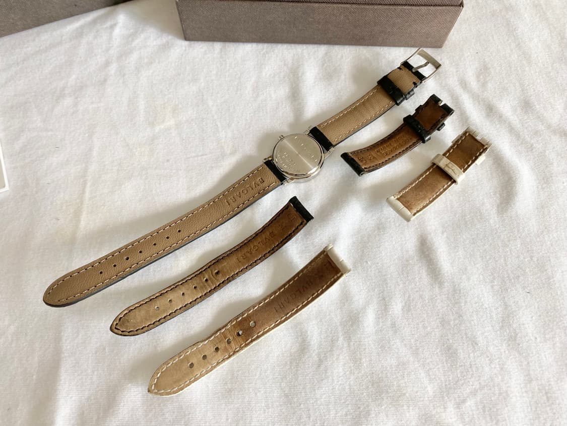 불가리 BB26 여성용 12p 다이아 26mm 쿼츠 스틸 상품이미지8