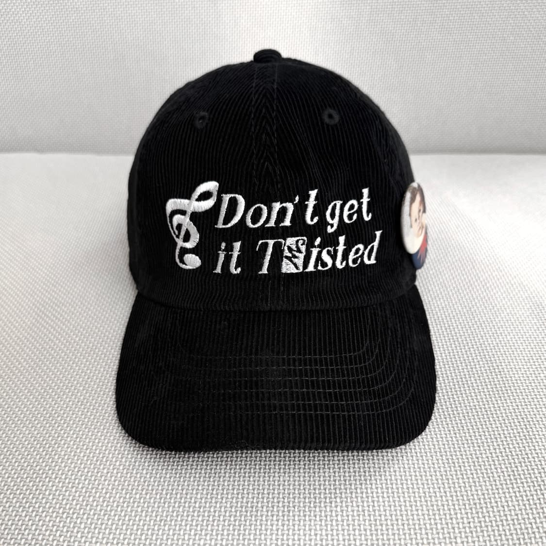 Don't get it TΣisted Corduroy Cap/black 상품이미지1