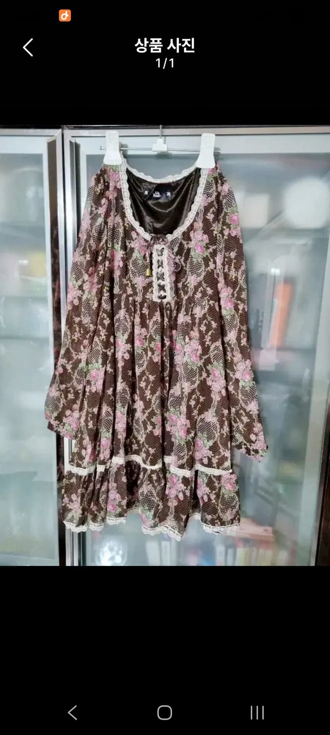 ankrouge 앙크루즈 꽃무늬 원피스 상품이미지1