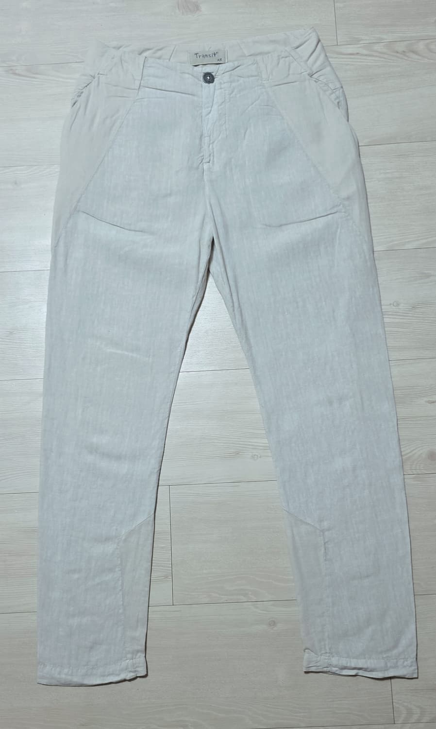 트렌짓 린넨펜츠 라이트베이지 xs(30) 상품이미지1