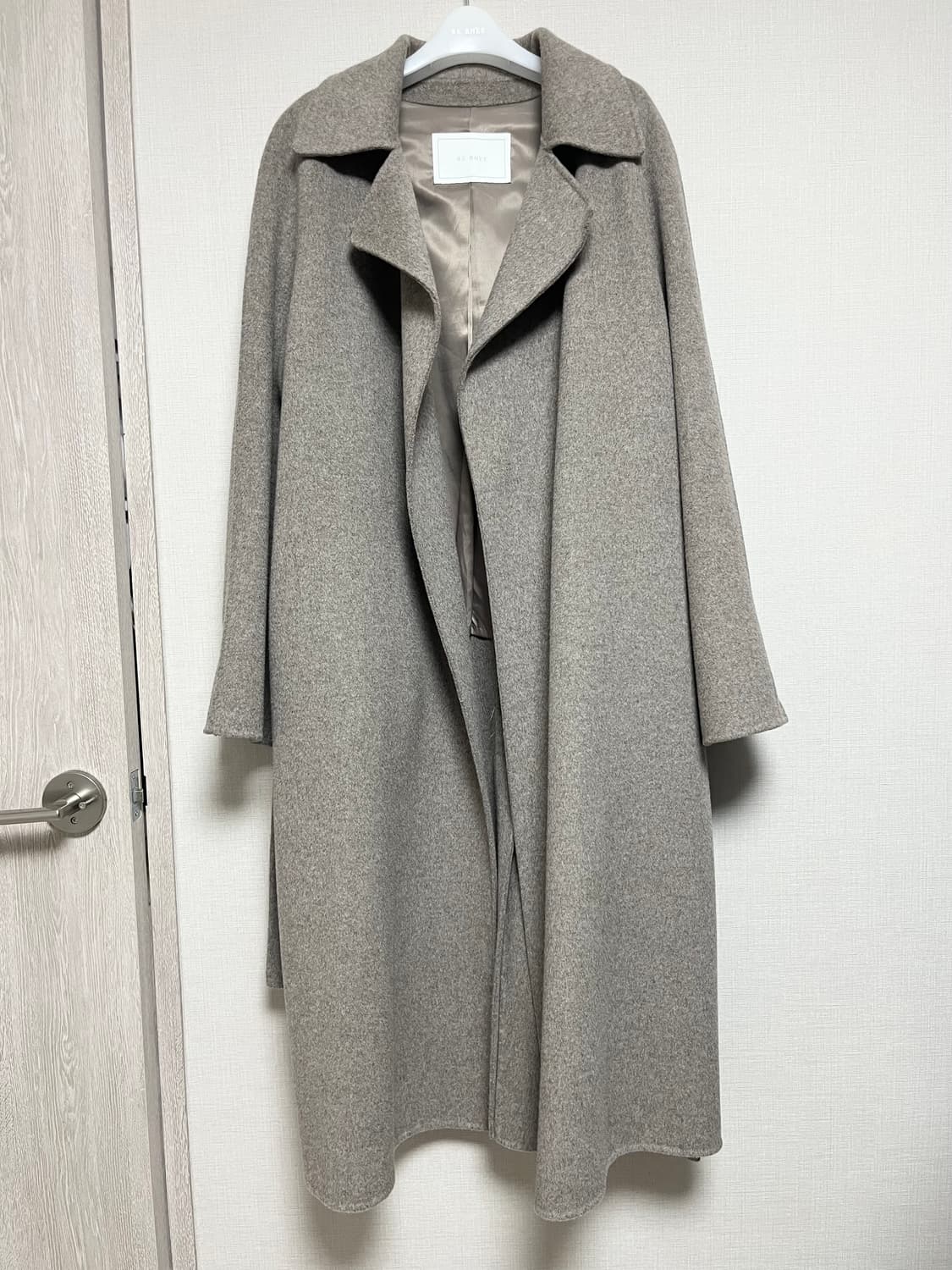 리이 RE RHEE 핸드메이드 울 블렌드 코트 상품이미지7