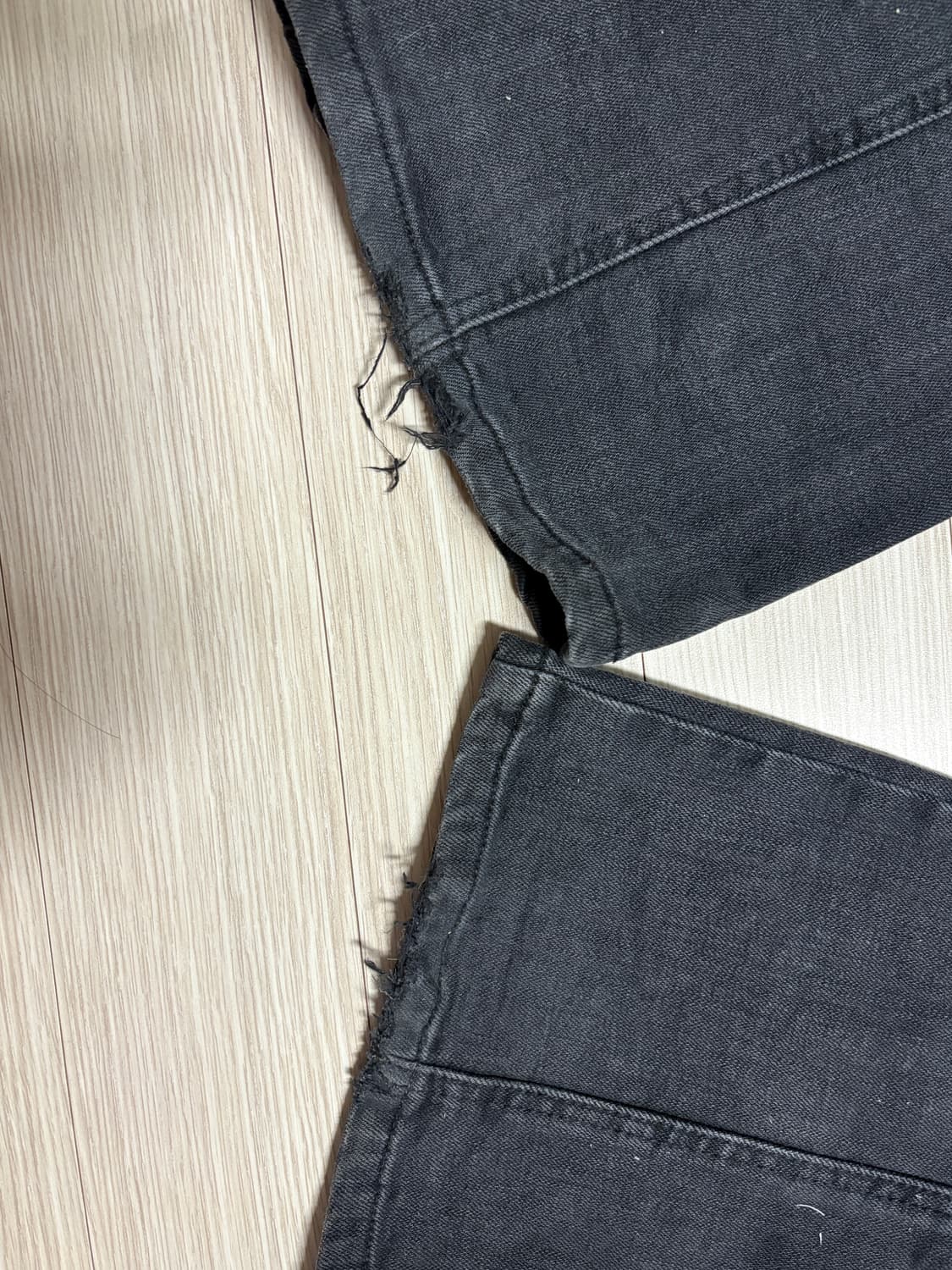 kashiko 로우라이즈 데님팬츠 상품이미지3