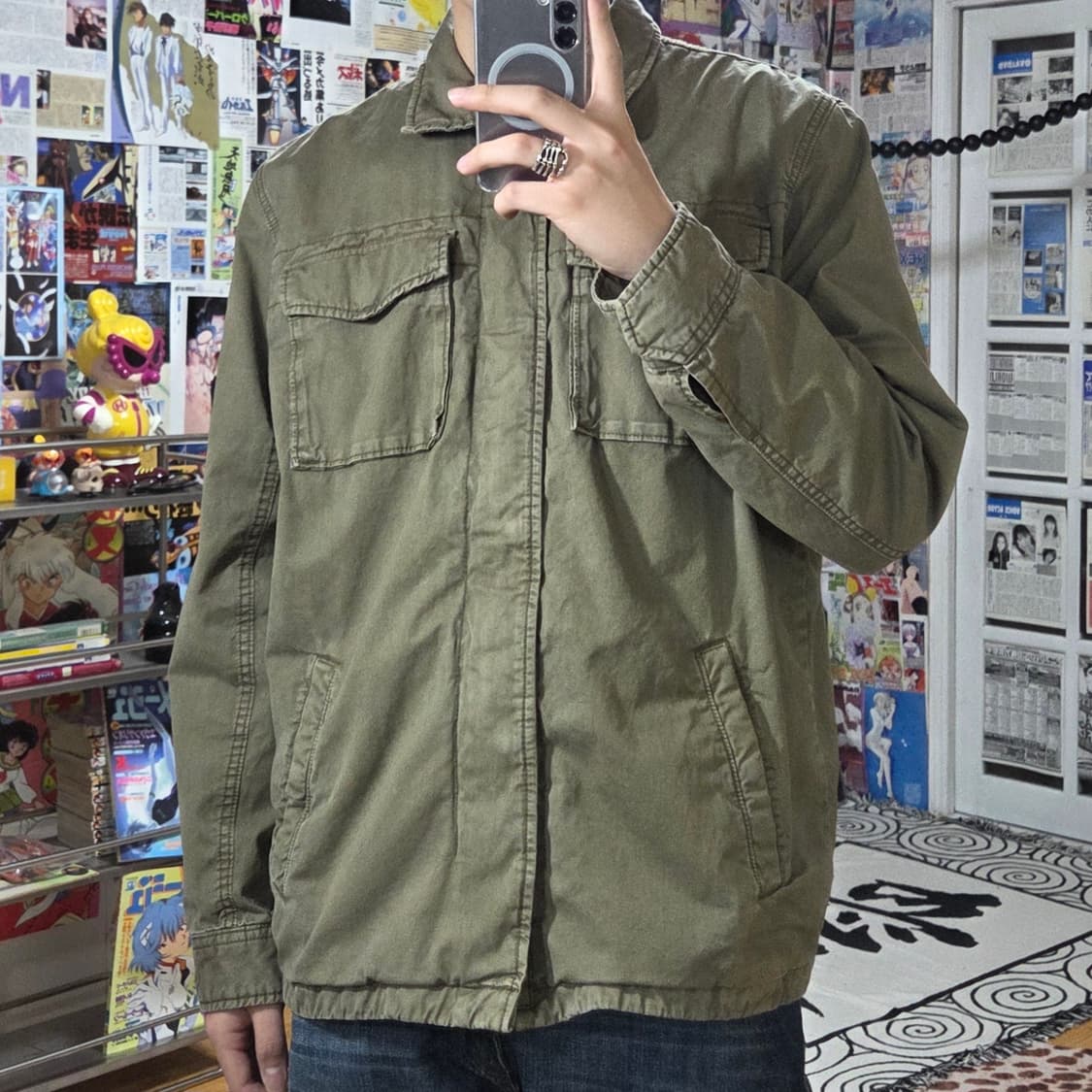 아메리칸 이글 밀리터리 코튼 필드자켓 상품이미지1