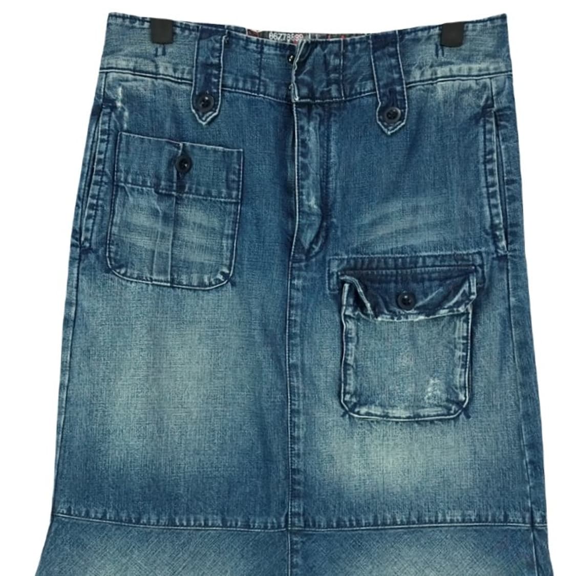 [폴로 랄프로렌] 로우라이즈 포켓 데님 롱 스커트 M17584 상품이미지4