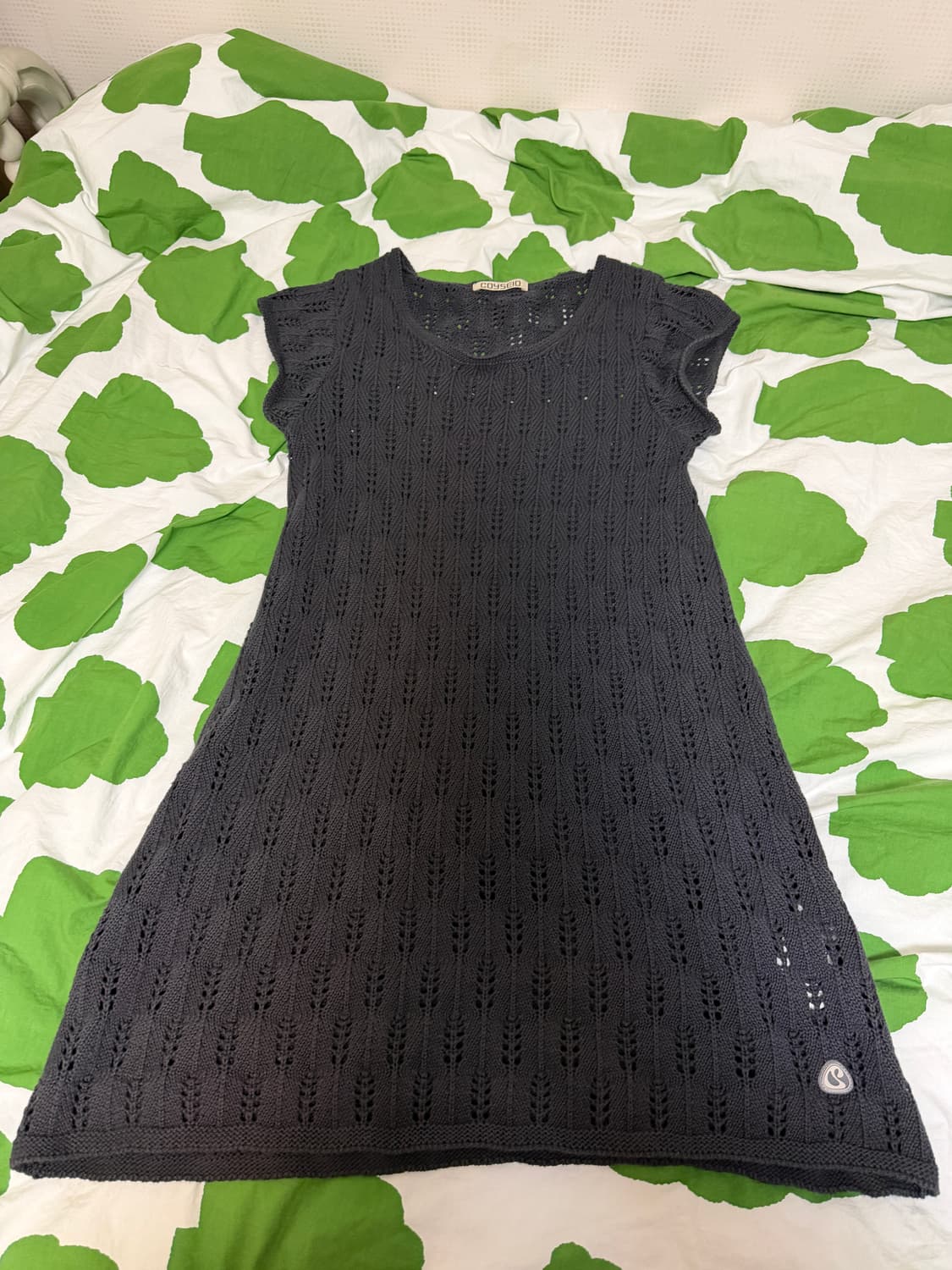 코이세이오 SCASI KNIT ONE PIECE CHARCOAL 상품이미지2