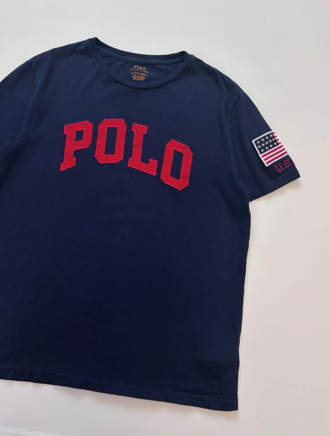 Polo by RalphLauren 폴로 네이비 성조기 티셔츠 상품이미지5