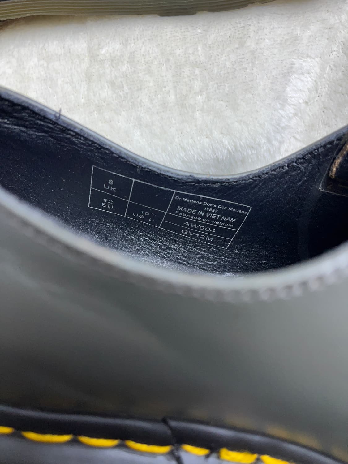 [42] 닫터마틴 1461 3홀 스무스 || 270-275 (그레이) 상품이미지8