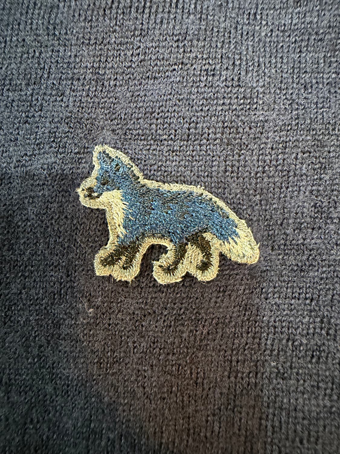 메종키츠네 정품 국내백화점구매 100%울가디건 싸게 급처합니다.!! 상품이미지4