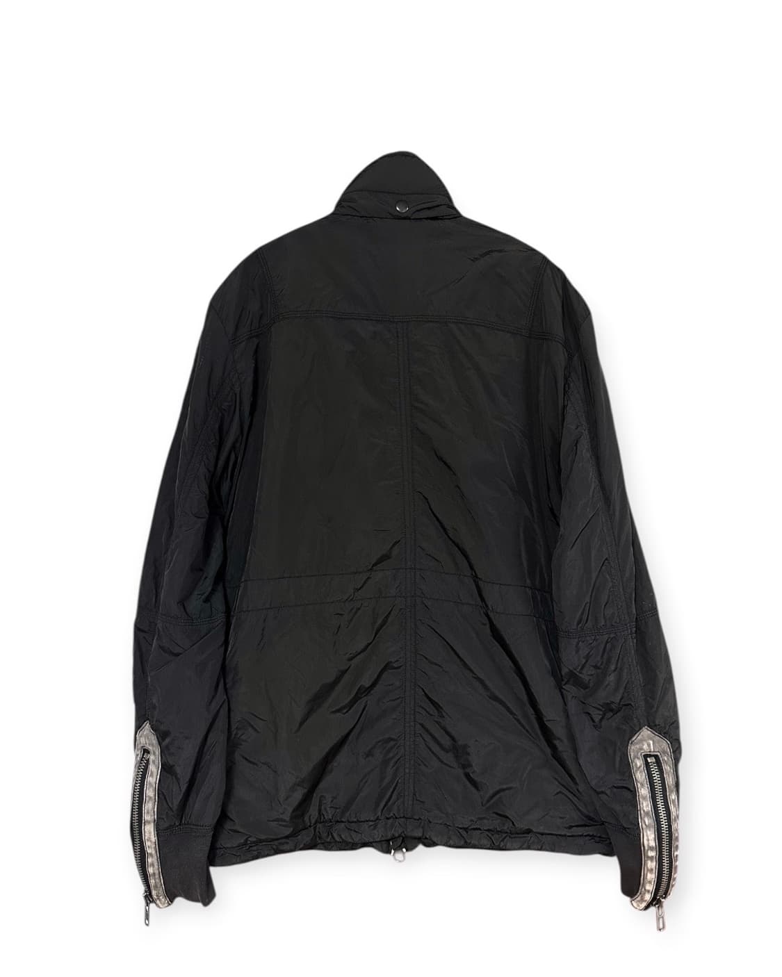 디젤 블랙 나일론 투웨이 자켓 상품이미지6