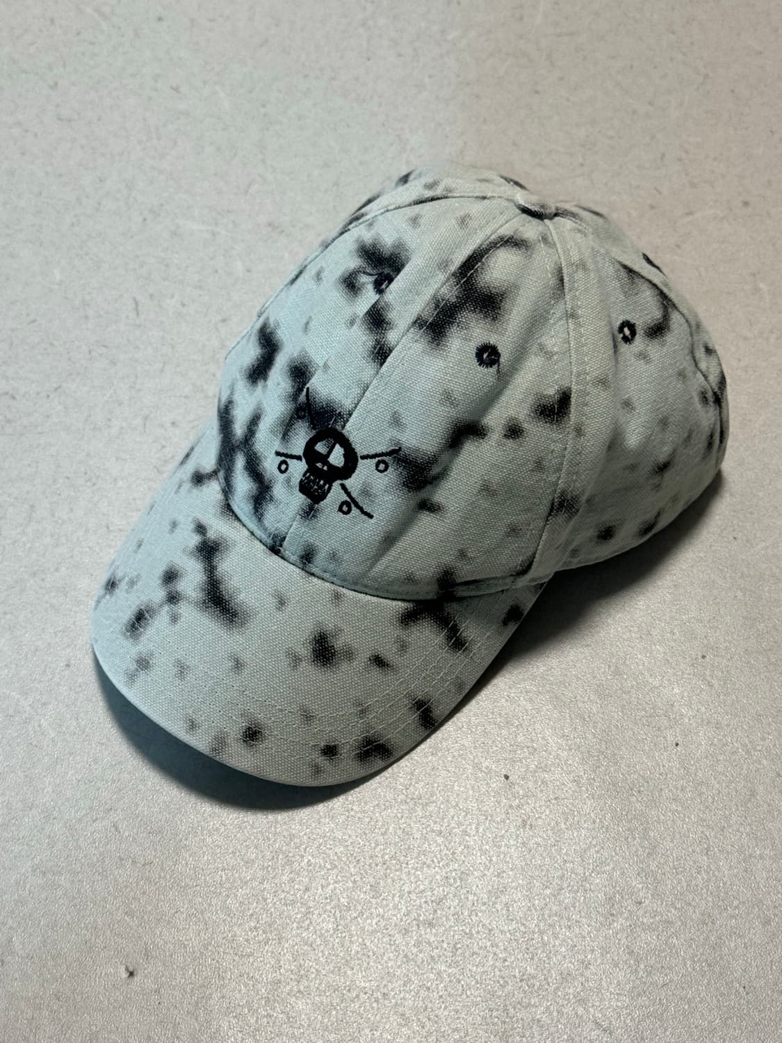 90s 스투시 old stussy 해골 볼캡 made in usa 상품이미지1