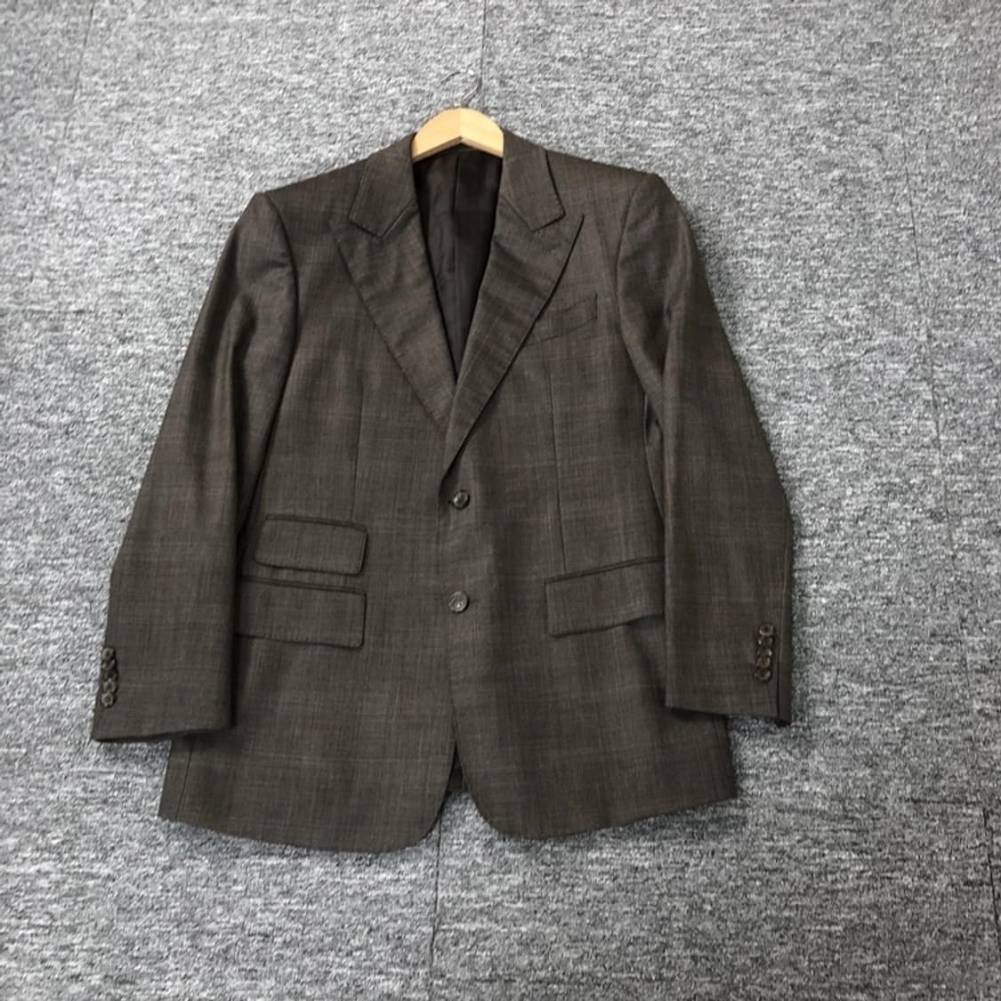 솔리드옴므 정품 블레이저 자켓 브라운 상품이미지5