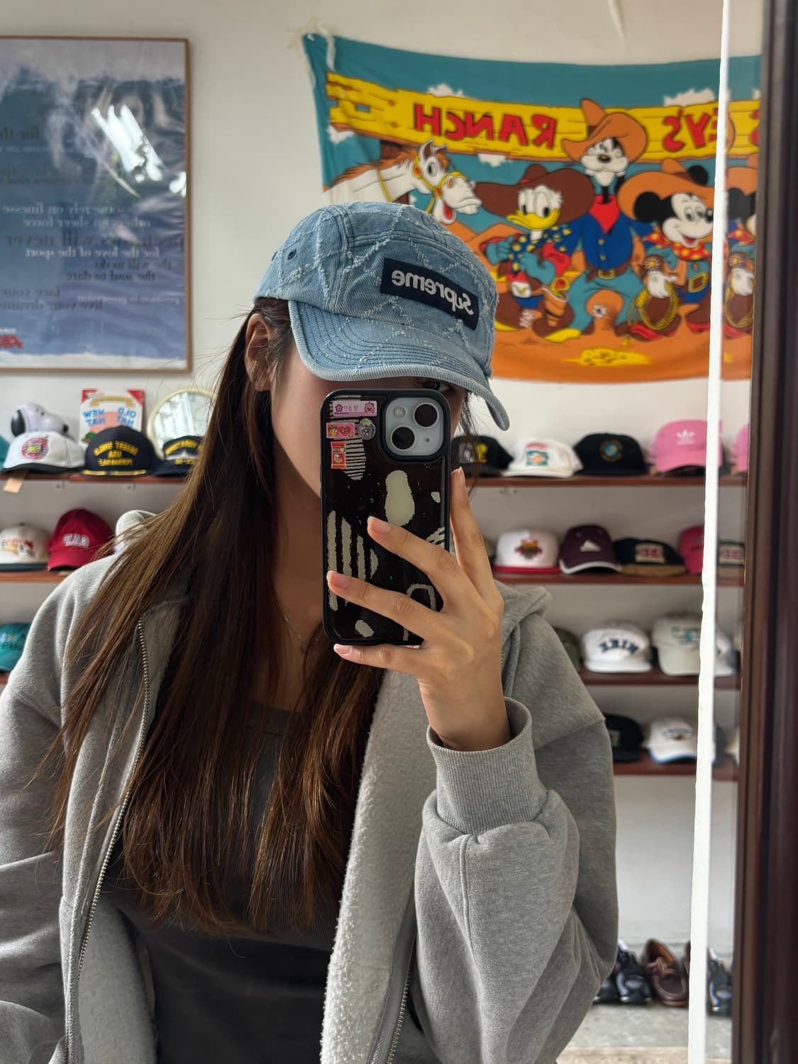 슈프림 캡 상품이미지2