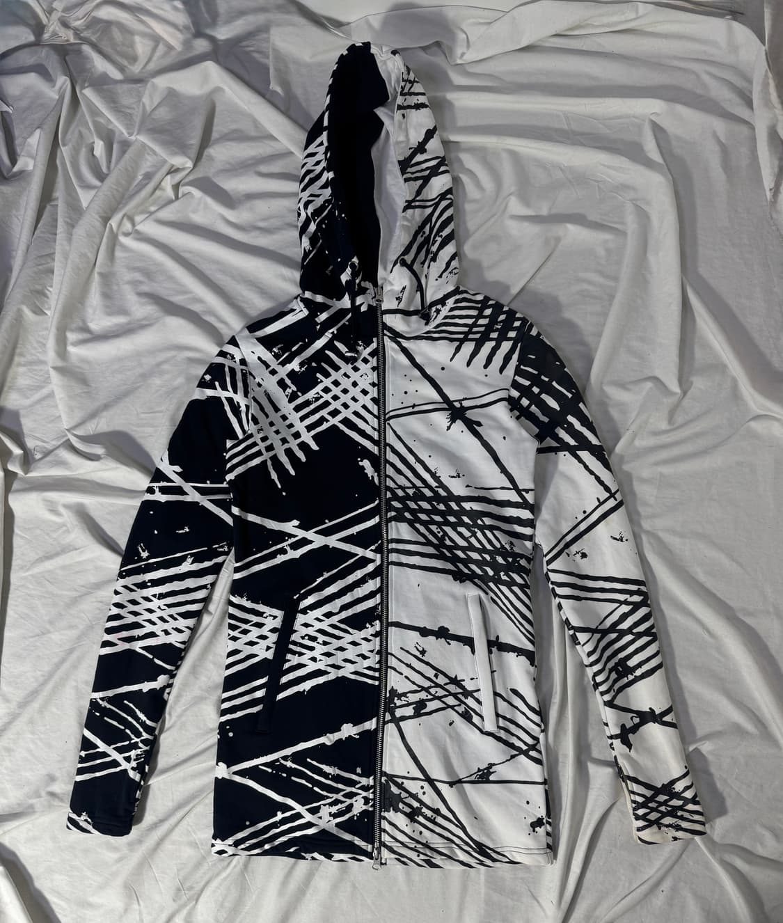 Civarize  와이어 스웻후드 파카 y2k vkei 다크스트릿 상품이미지6