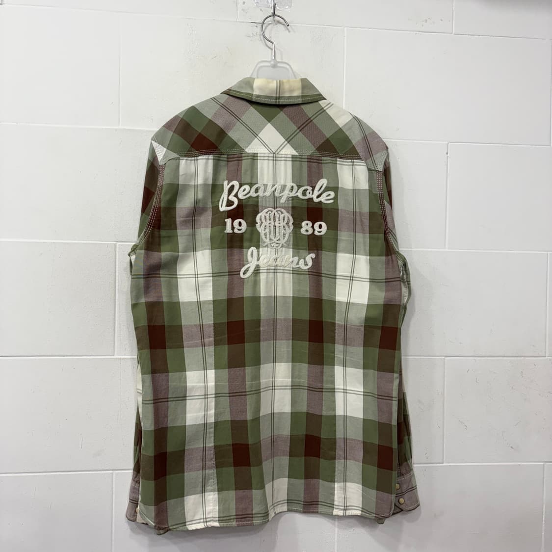 빈폴 체크 셔츠 상품이미지3