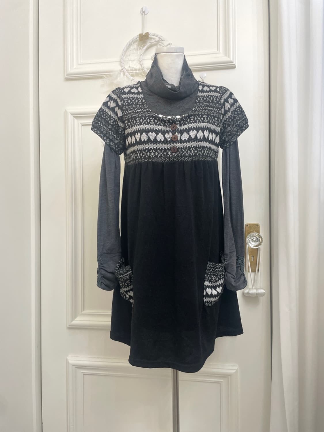 charcoal heart nordic wool opc&charcoal  상품이미지1