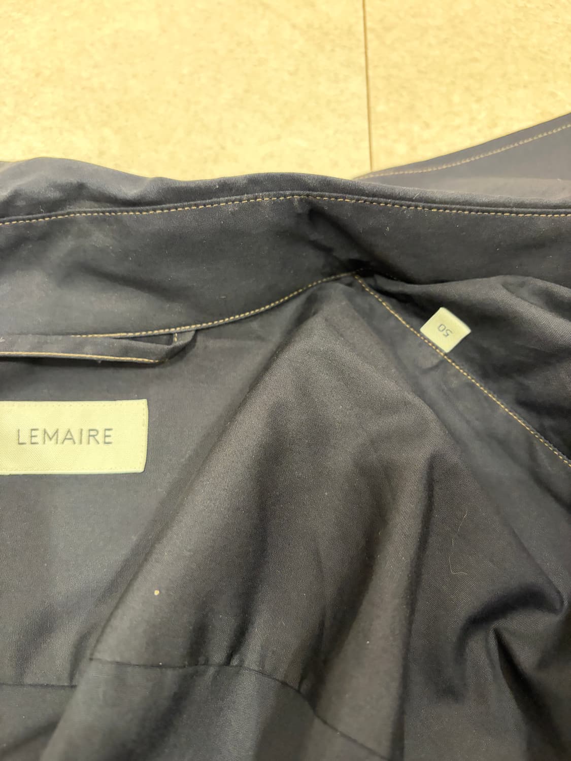 (새상품)르메르 빅카라 셔츠 50 상품이미지2