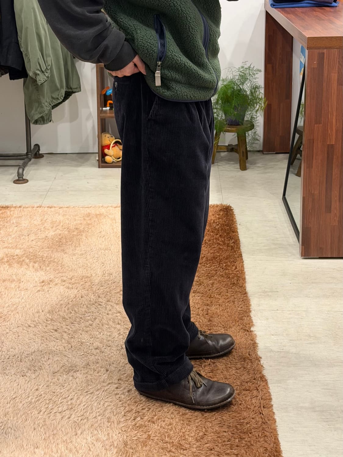 00s ST.John's Bay 빈티지 투턱 코듀로이 팬츠 (33) 상품이미지3