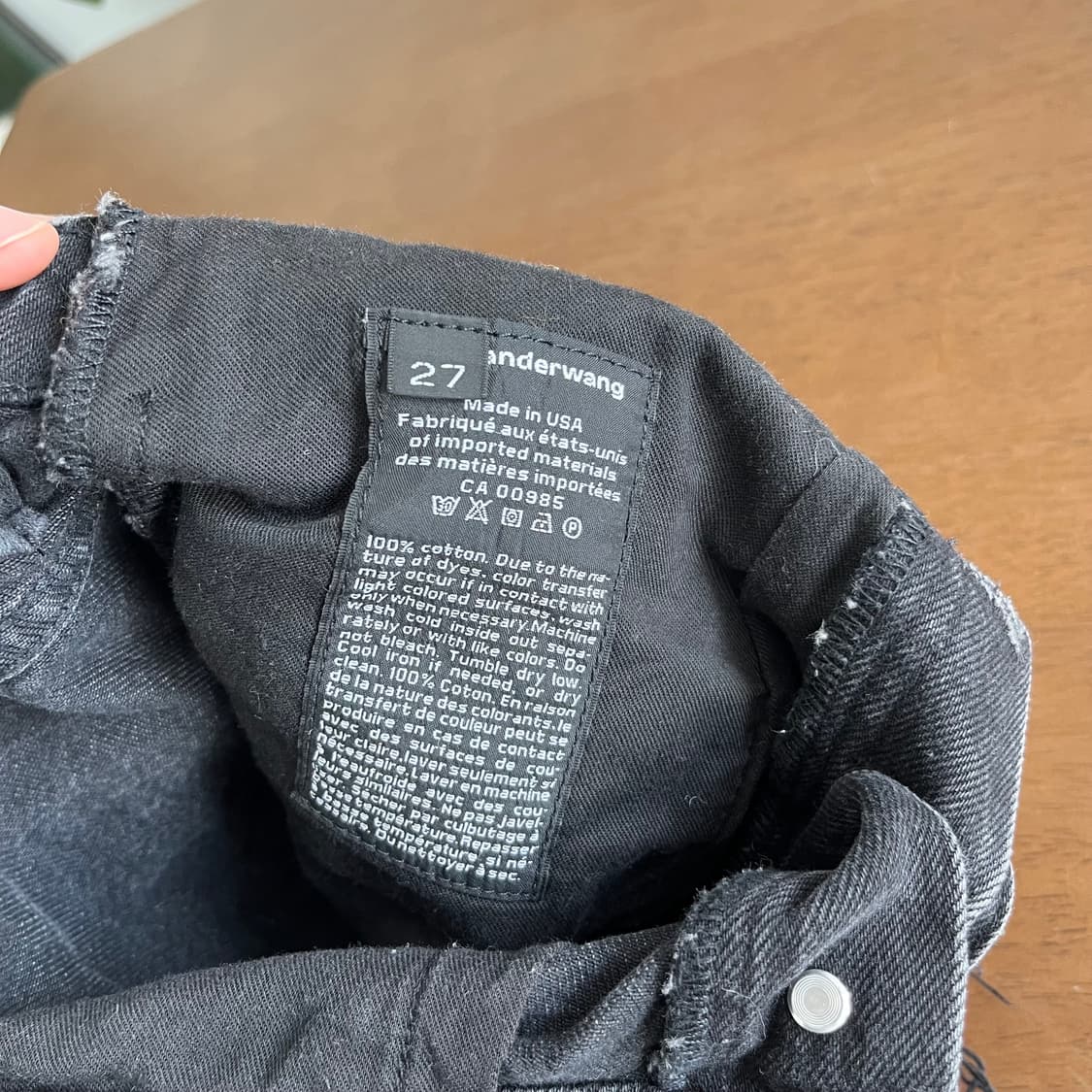 알렉산더왕 데님 숏팬츠 27 상품이미지7