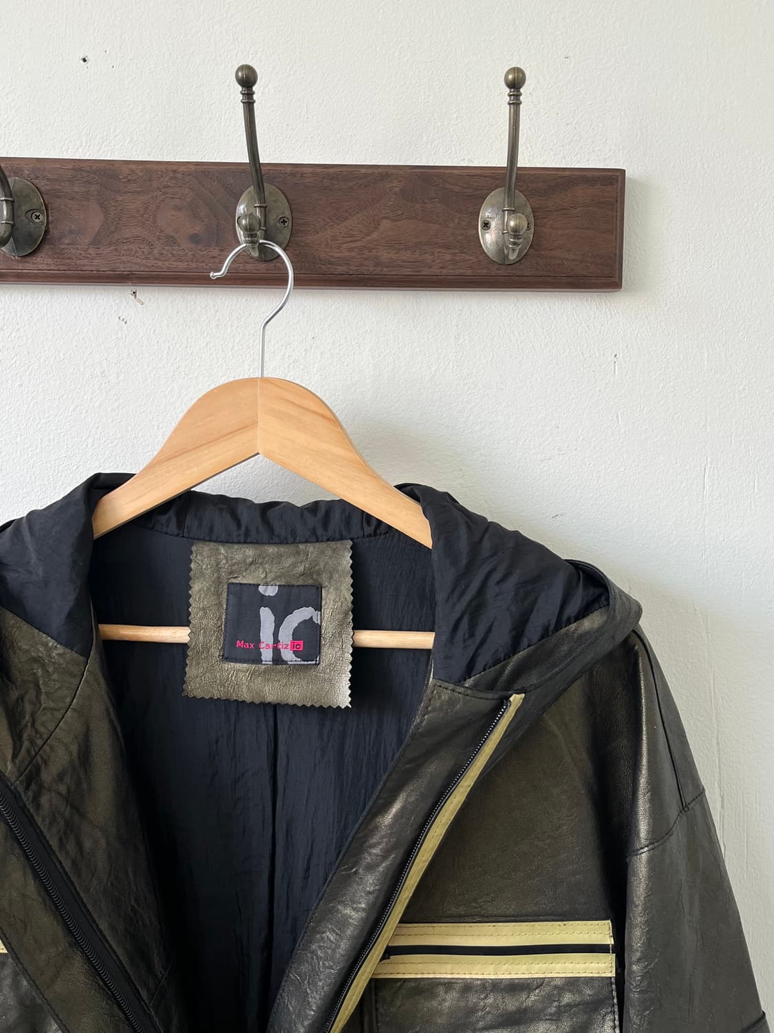 Max Cartizio 레더 후드자켓 상품이미지2