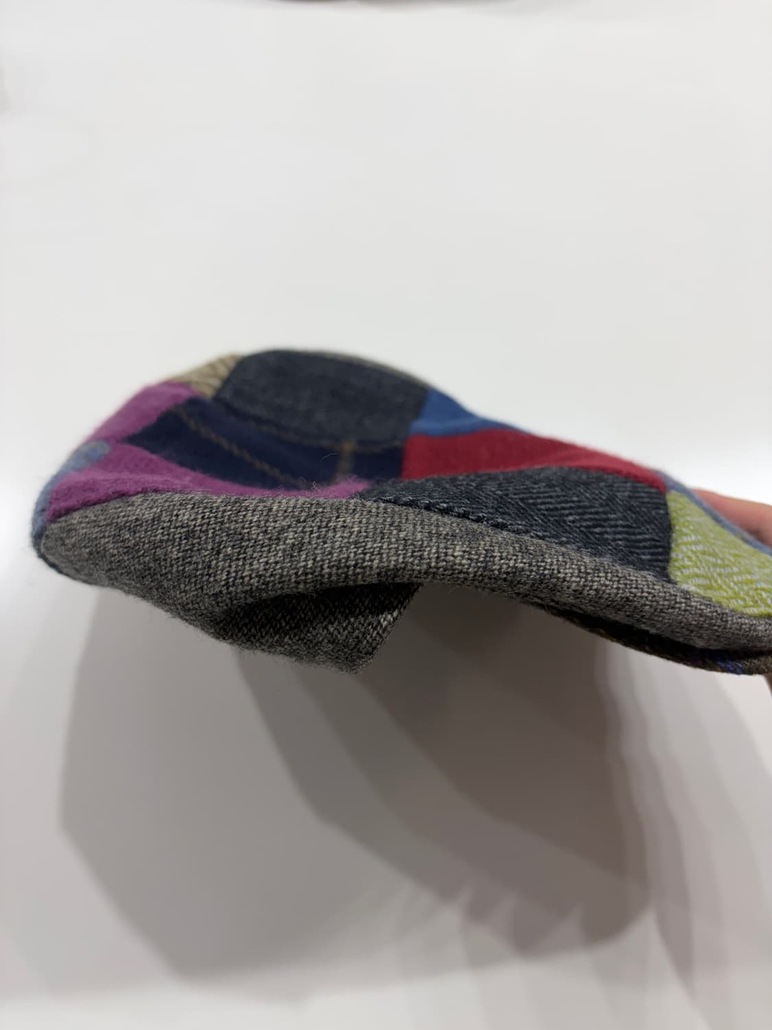 도네갈 울100%  패치워크 헌팅캡 (made in Ireland) 상품이미지5