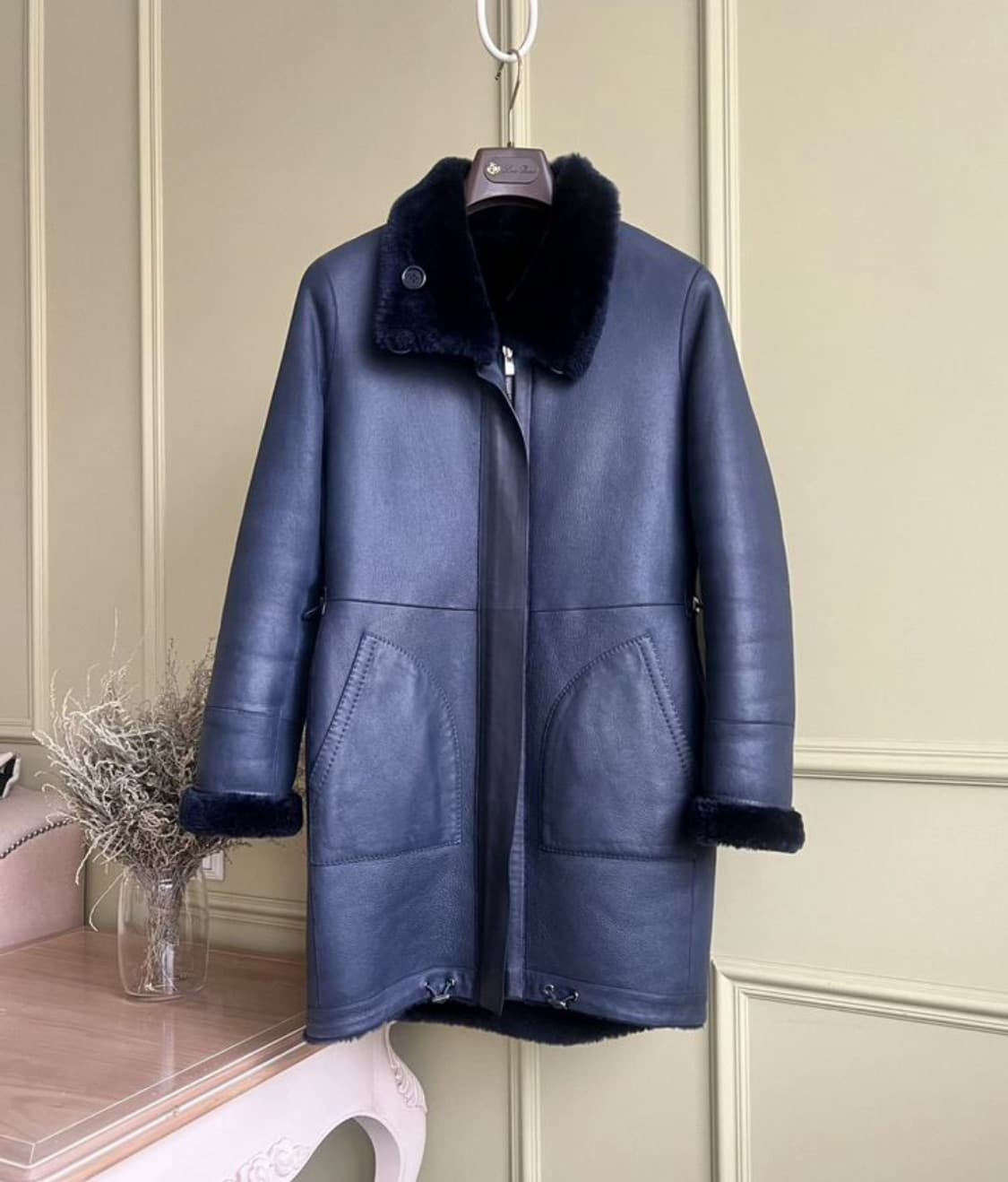 로로 피아나 리버서블 풀집업 코트(무통)40 사이즈-해외발송 상품이미지5