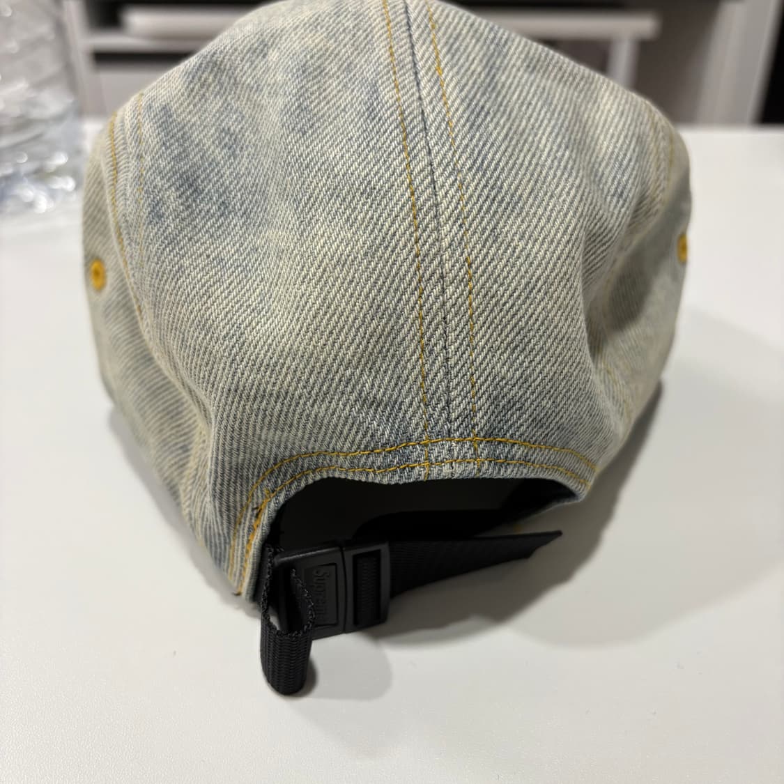 23SS 슈프림 데님 캠프캡 (1회 착용) 상품이미지2