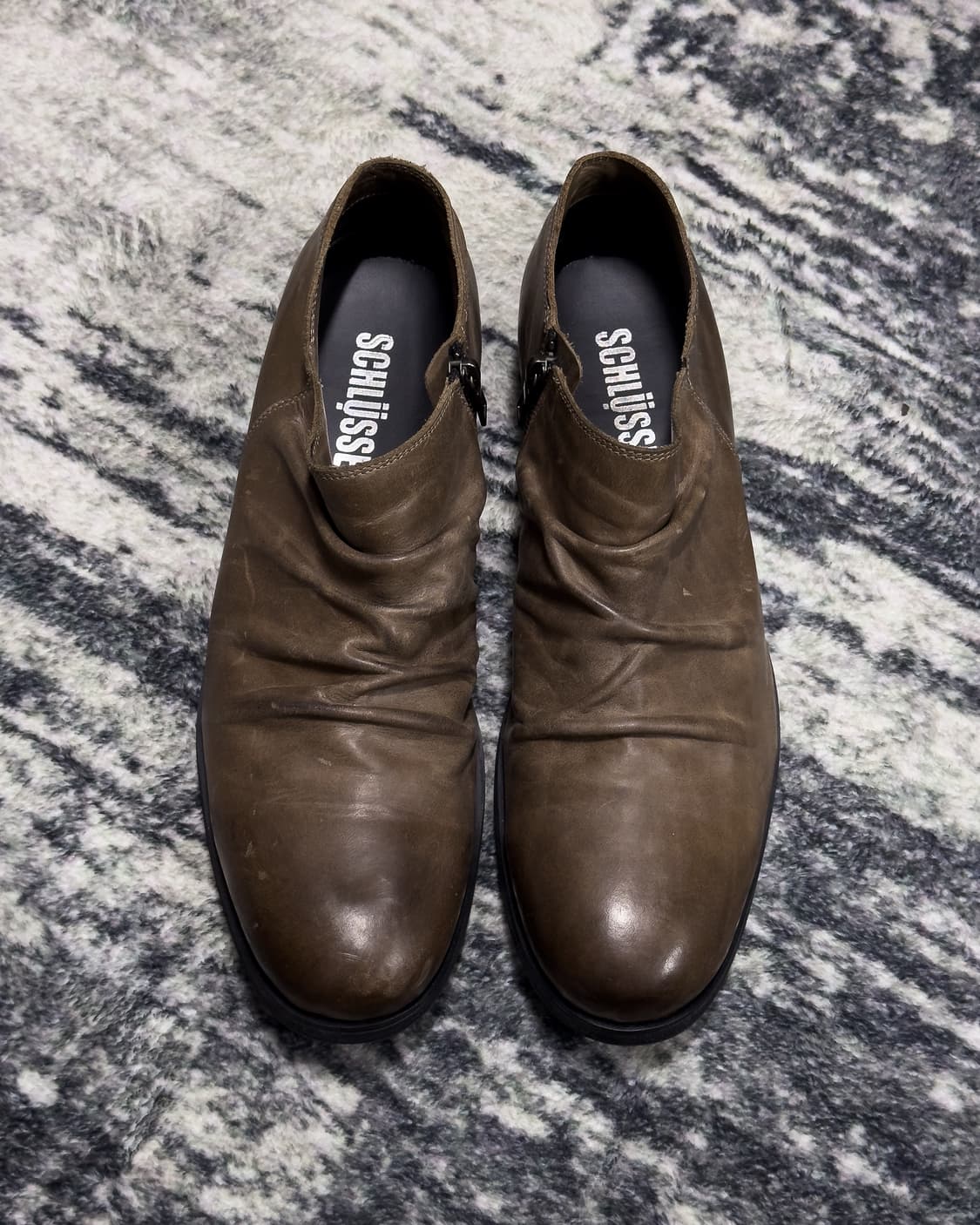 {SCHLUSSEL} Drape Side-Zip Loafer 상품이미지2