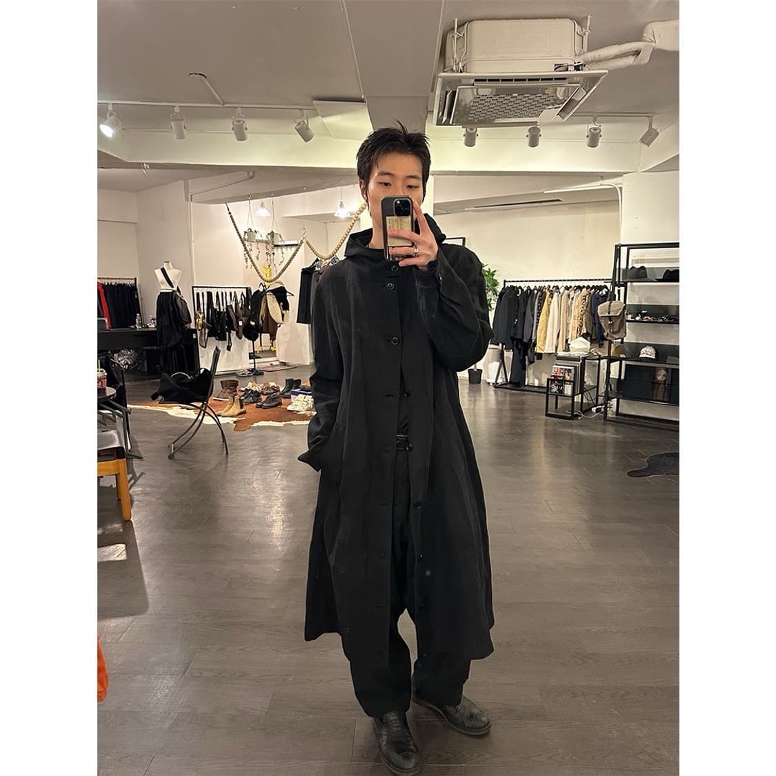 요지야마모토 오버사이즈 파카 상품이미지4