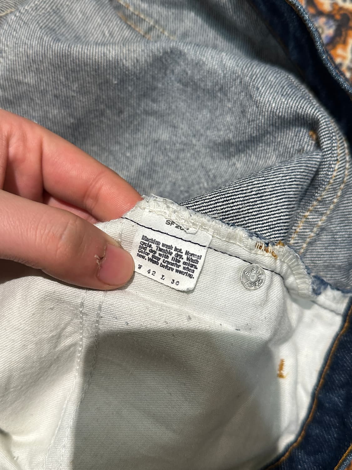 80s USA Levi’s 517 Orange Tab Scovillzip 상품이미지8