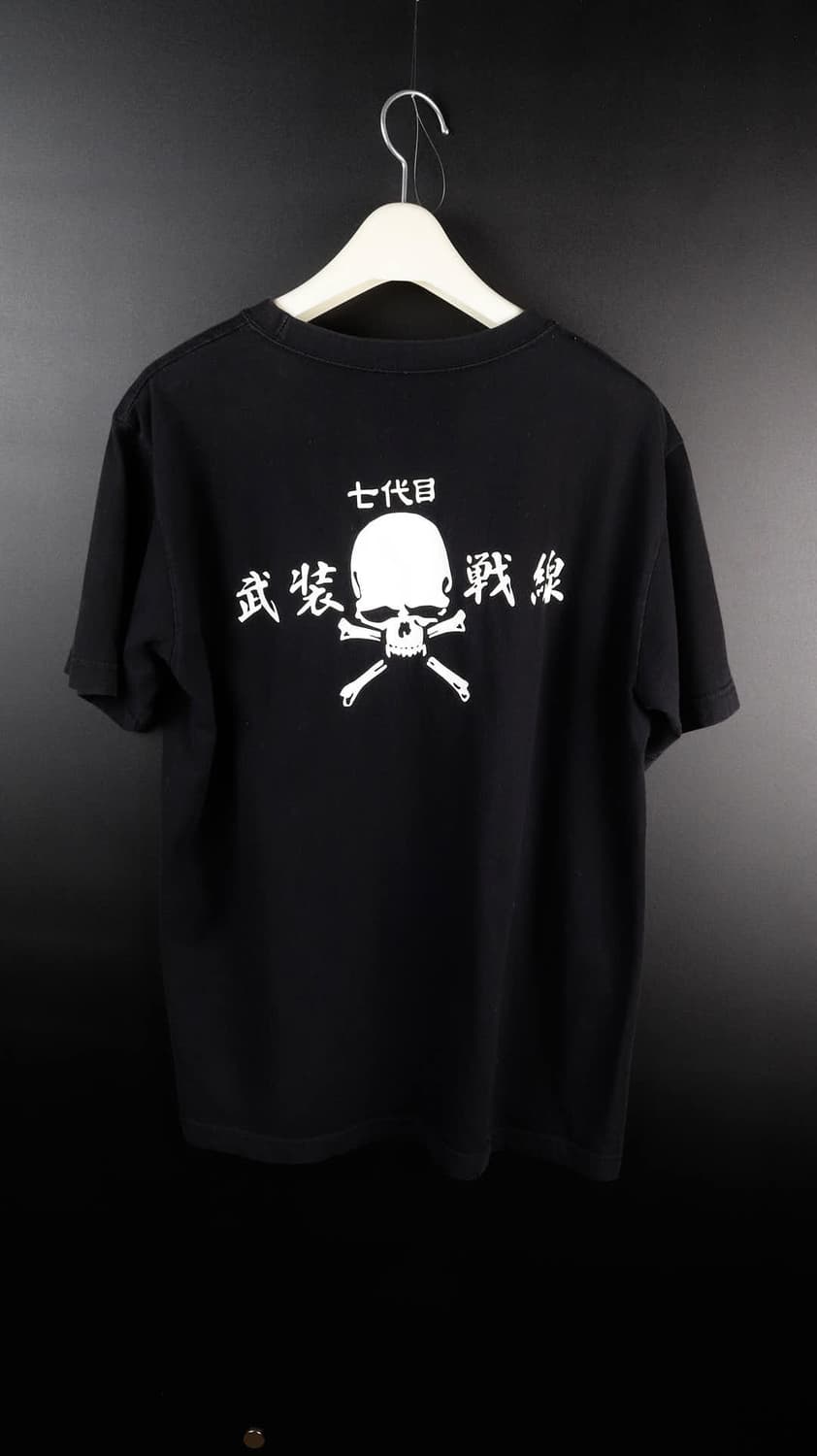 무장전선 해골프린팅 티셔츠 상품이미지4