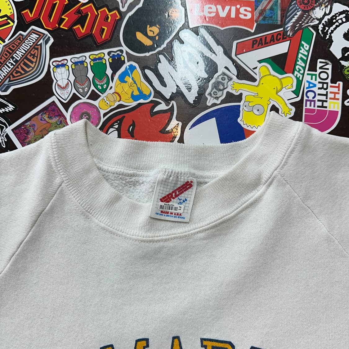 80s USA 저지스 쿠거스 빈티지 스웻셔츠 L 상품이미지7