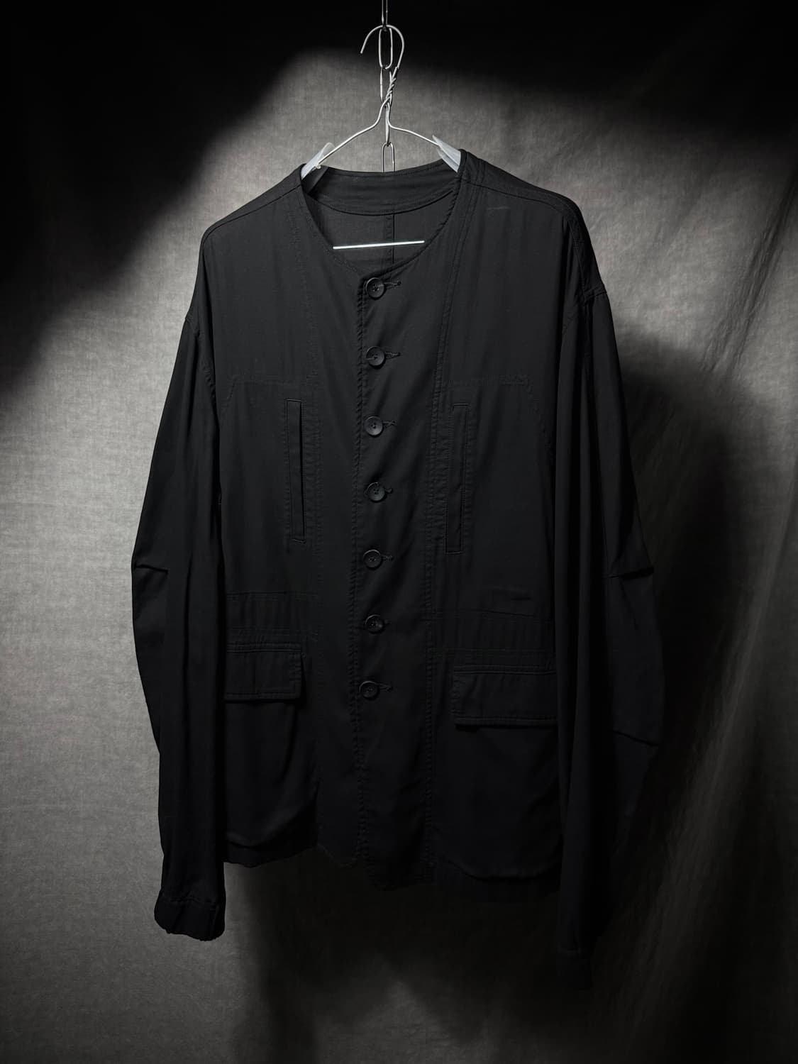 The Viridi-anne 24SS Collarless Jacket   상품이미지3