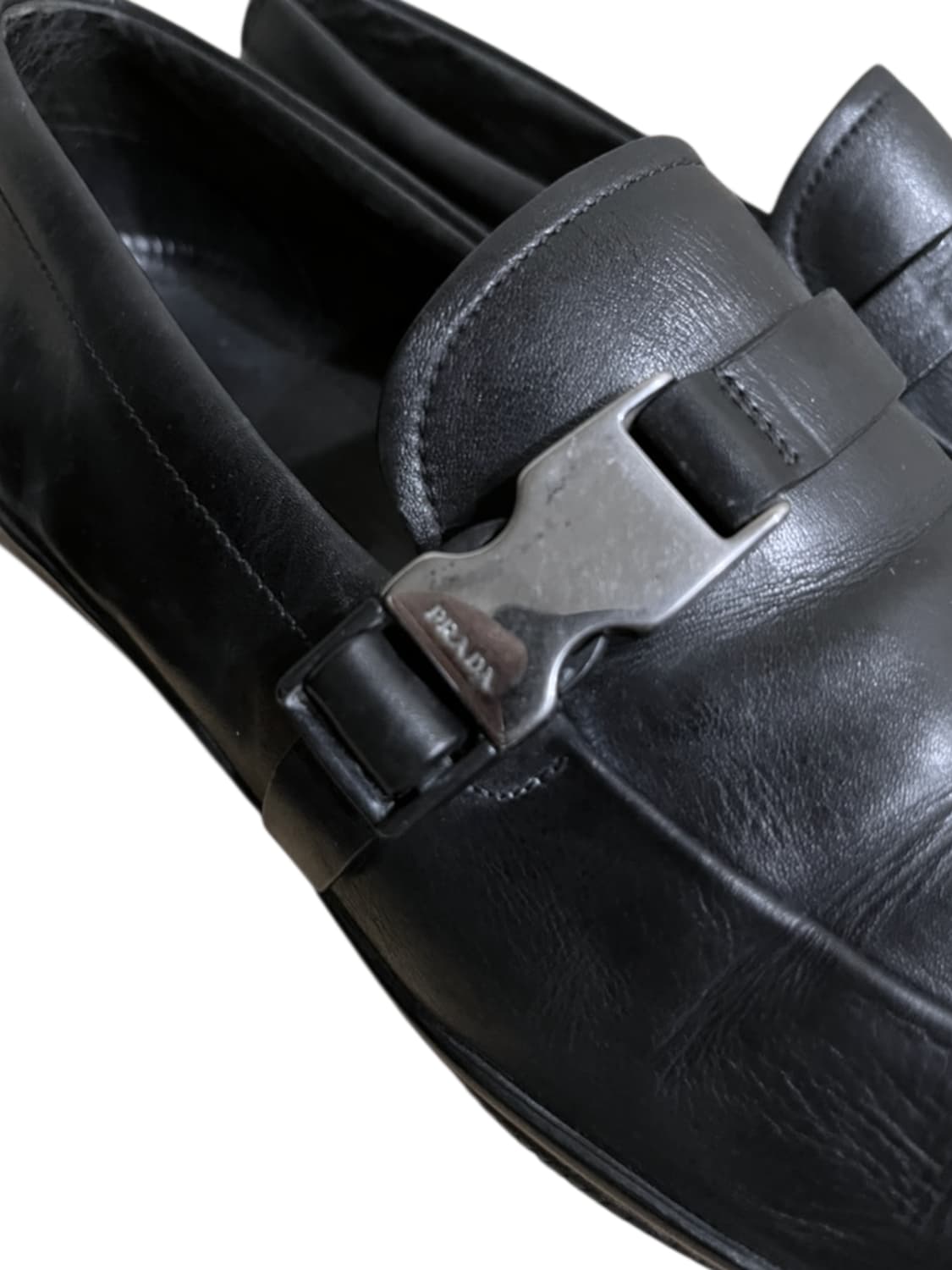 프라다 스포츠 아카이브 나파레더 버클로퍼 스니커즈 y2k 상품이미지6