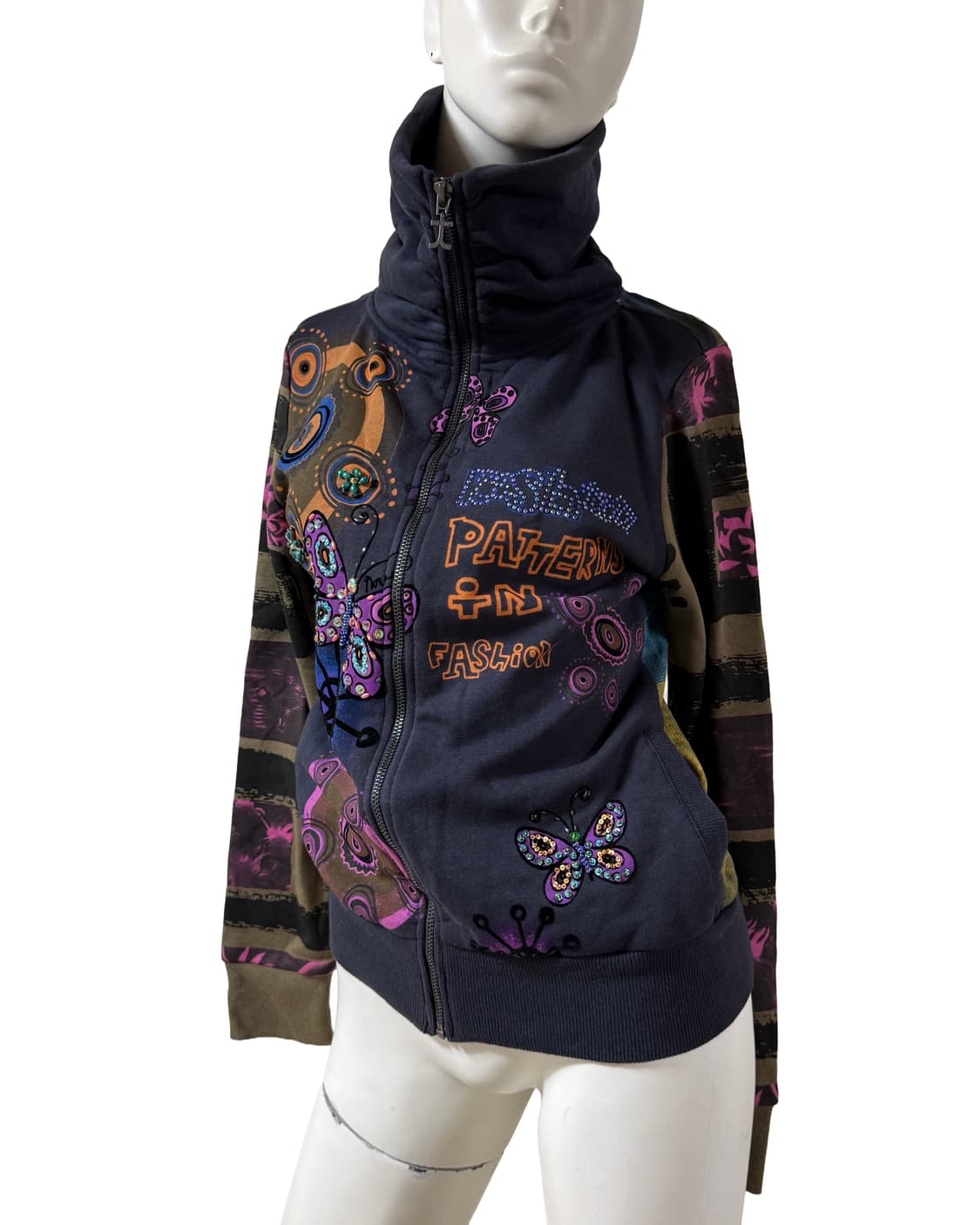 빈티지 y2k kitsch 집업 상품이미지2