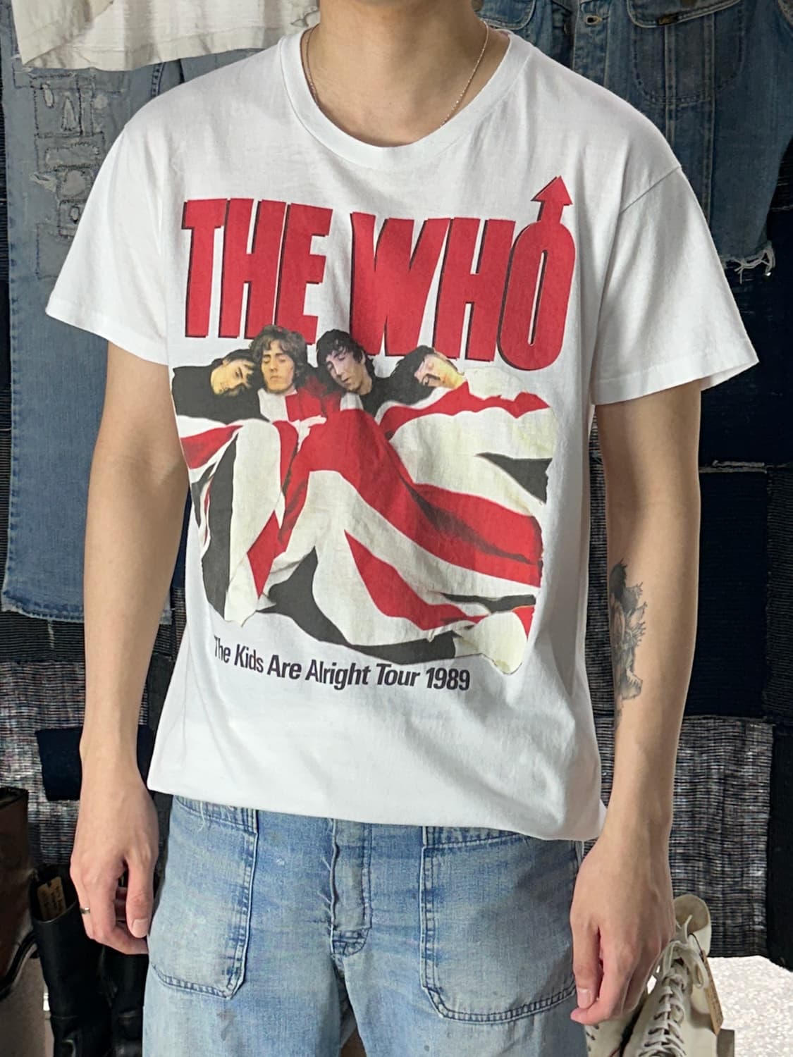 80’s OG The Who 티셔츠 빈티지 밴드티 밴드티셔츠 상품이미지2